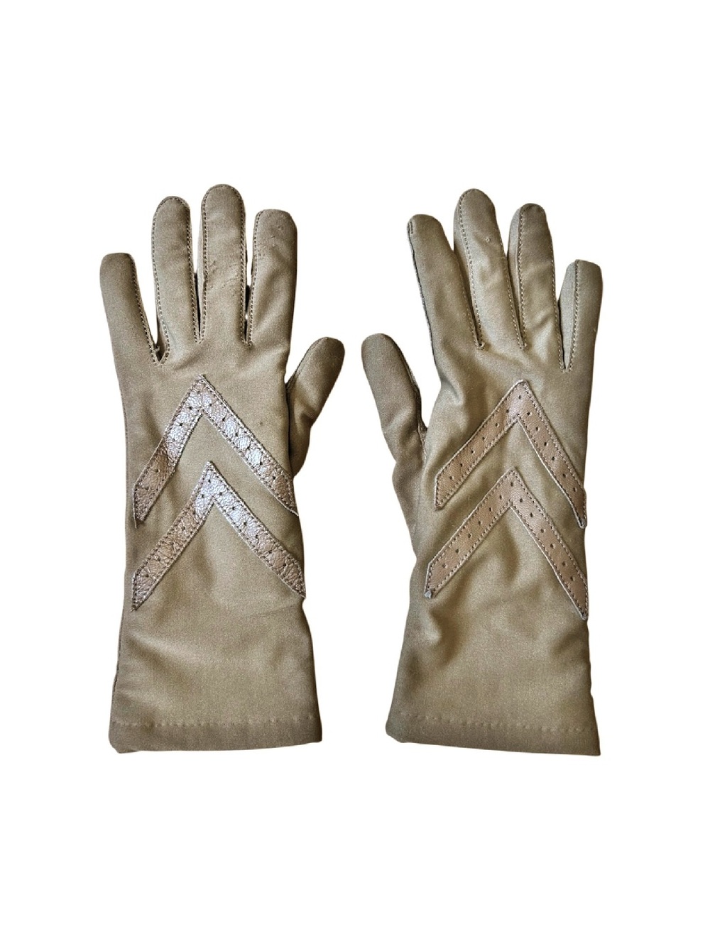 Vintage 1994 Isotoner Gloves Warm Lined‎ Winter Knit Stretch Driving #24813